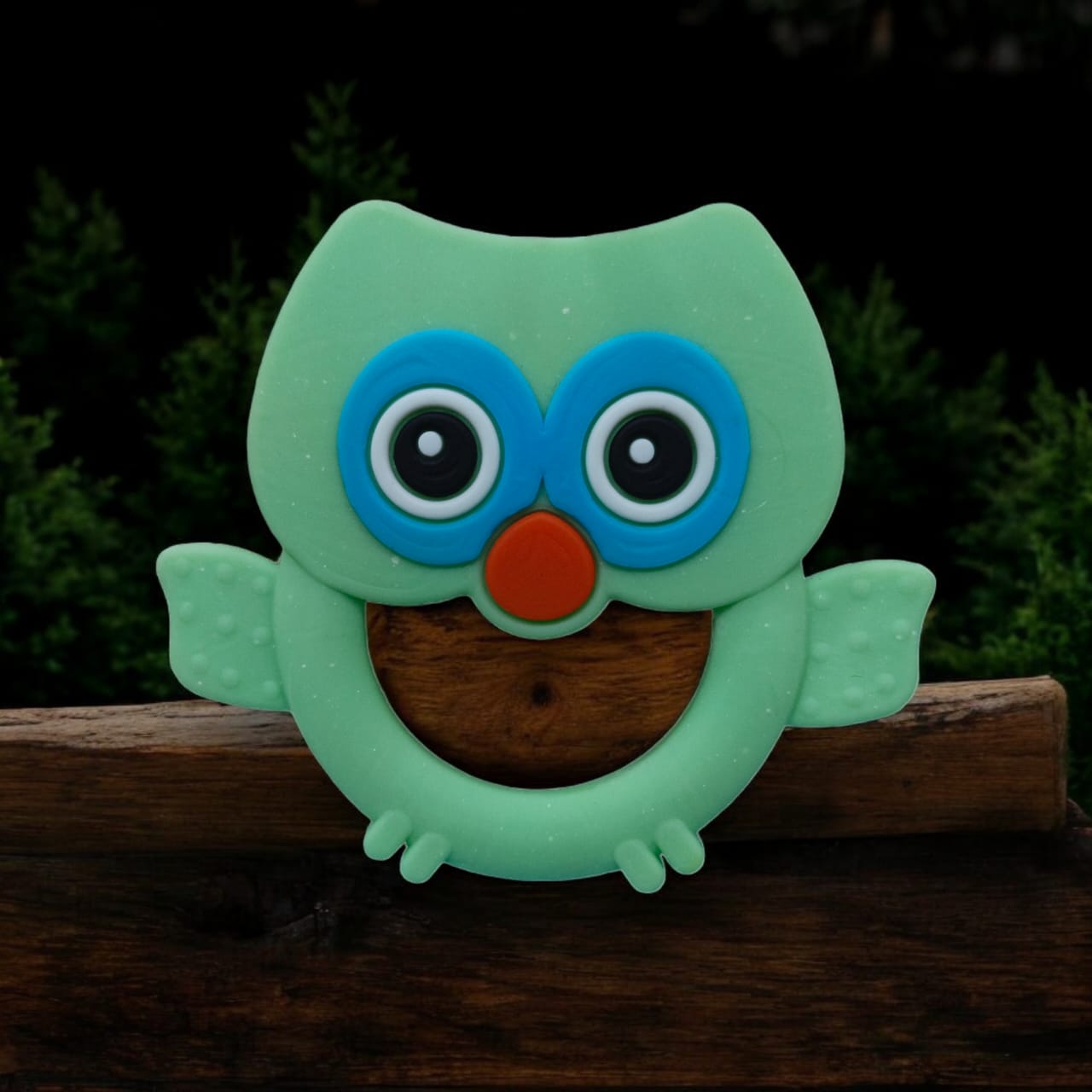 Silicone Teether Bird/Owl Shape
