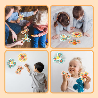 Baby Animal Spinning Toys – Snail, Bee & Butterfly Fidget Spinners