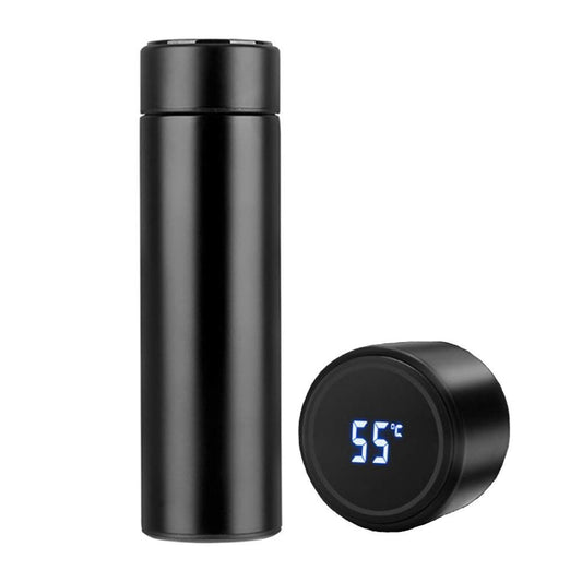 Custom Temperature Display Bottle with Text