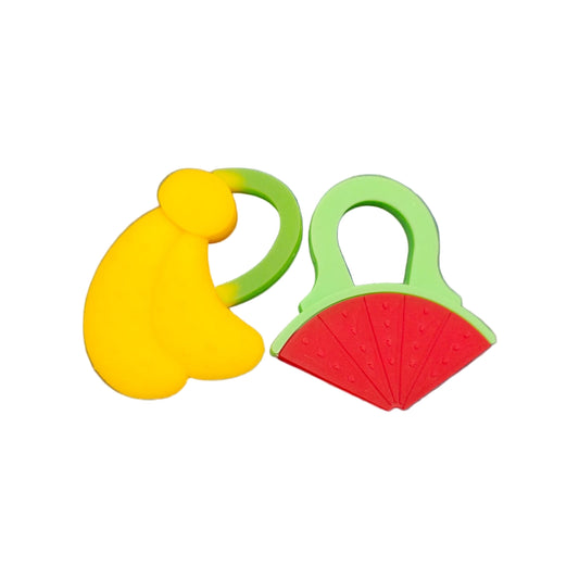 Silicone Teethers Banana Watermelon