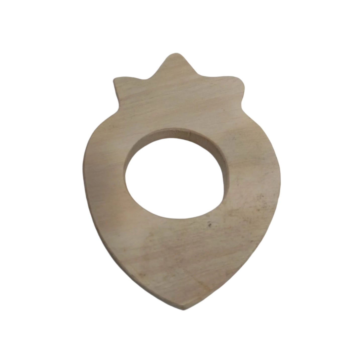 Wooden Pomegranate Teether – Eco-Friendly, BPA-Free & Safe for Infants.