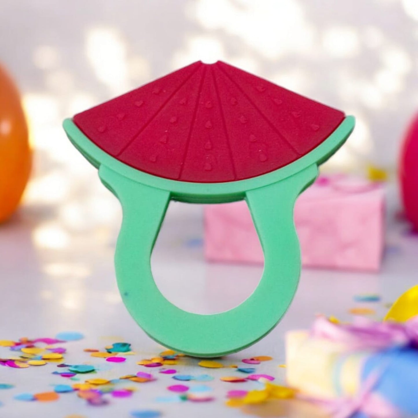 Silicone Teether Watermelon Shape
