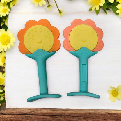 Silicone Teether Sunflower Shape