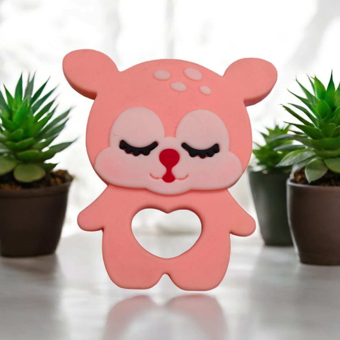 Silicone Teether Puppet Doll Shape