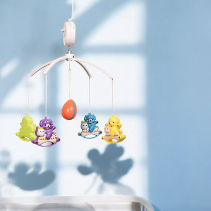 Baby Cot Mobile With Rattles for Newborns