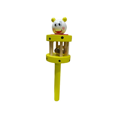Premium Wooden Baby Rattle Set – Montessori Musical Toys for Babies & Toddlers