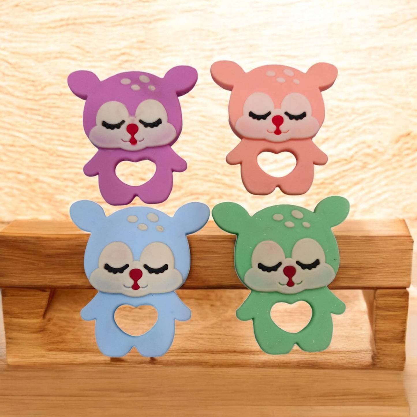 Silicone Teether Puppet Doll Shape