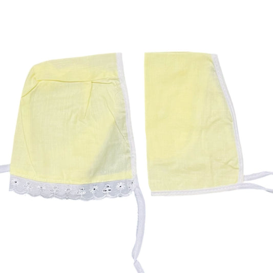 Newborn Baby Cotton Set with Nappy & Cap – Soft & Breathable Infant Clothing (Unisex)
