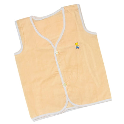 Newborn Baby Cotton Set with Nappy & Cap – Soft & Breathable Infant Clothing (Unisex)