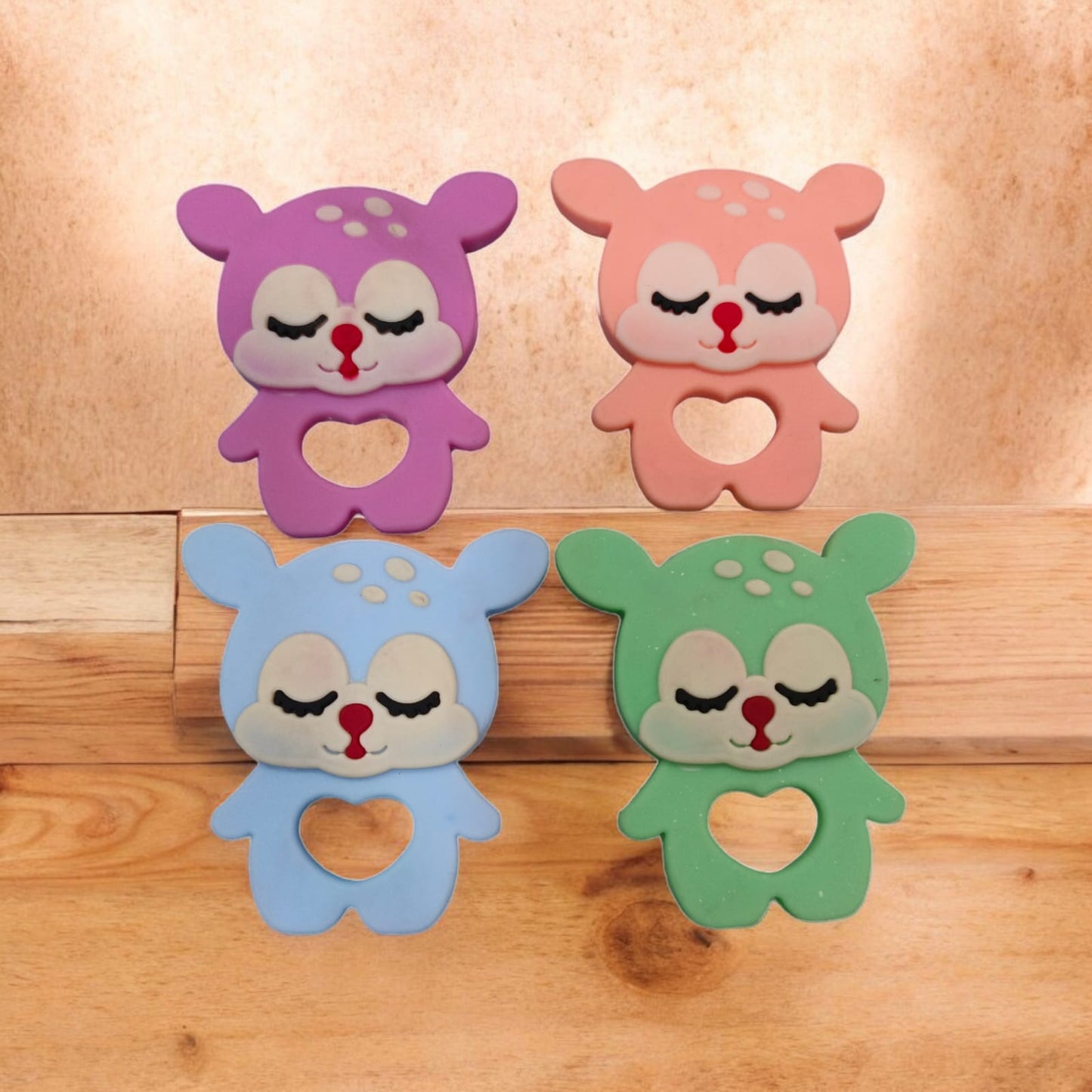 Silicone Teether Puppet Doll Shape