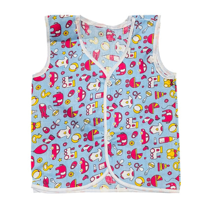 Baby Cotton Vest, Cap & Langot Set | Newborn Baby Clothes