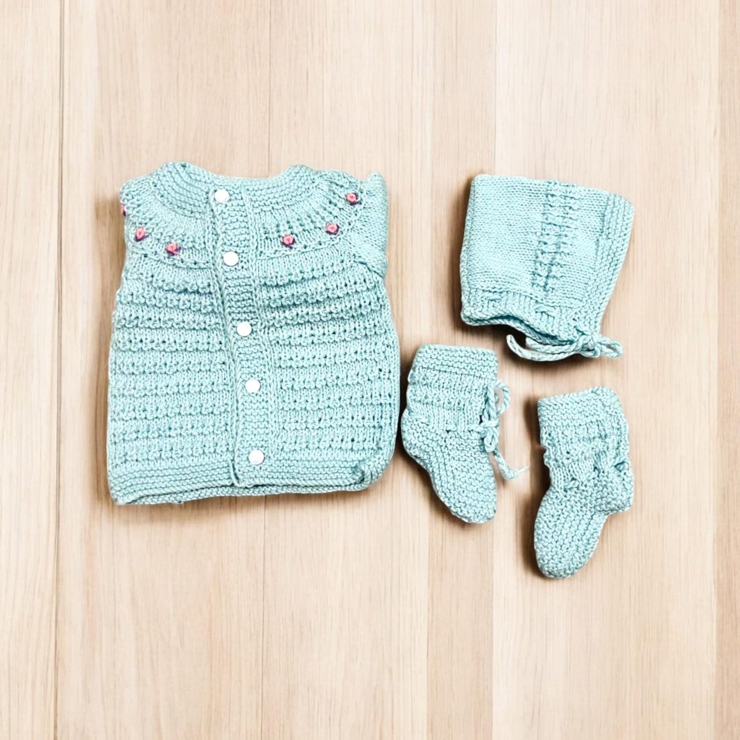Woolen Sweaters For Newborns (Set Of 3)