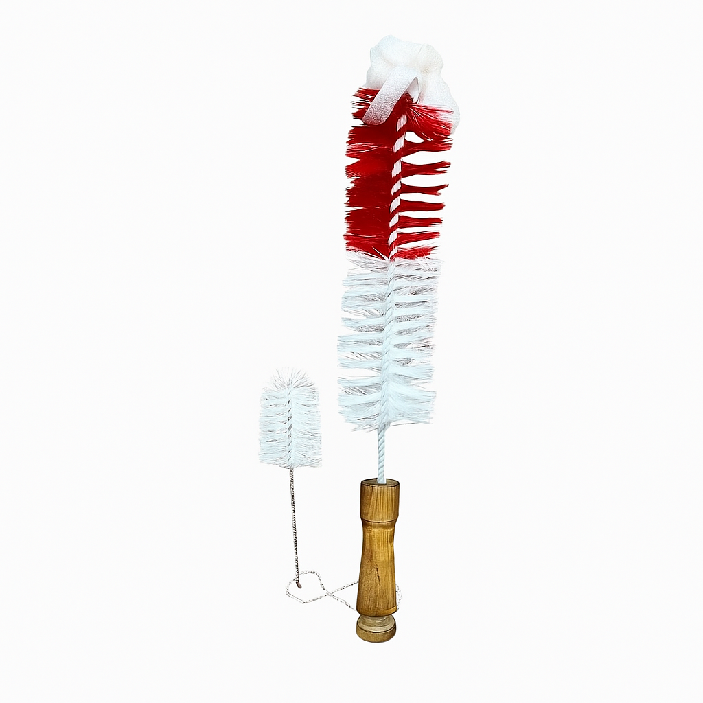 Bottle Cleaning Brush Set – 2 Brushes (Long & Small)