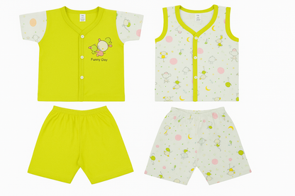 Half Sleeve & Sleeveless Tops & Shorts