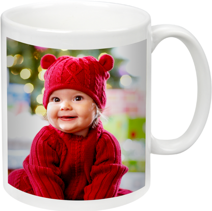 Personalised Photo Mug – Custom Printed Coffee Cup with Name | Design | Pictures