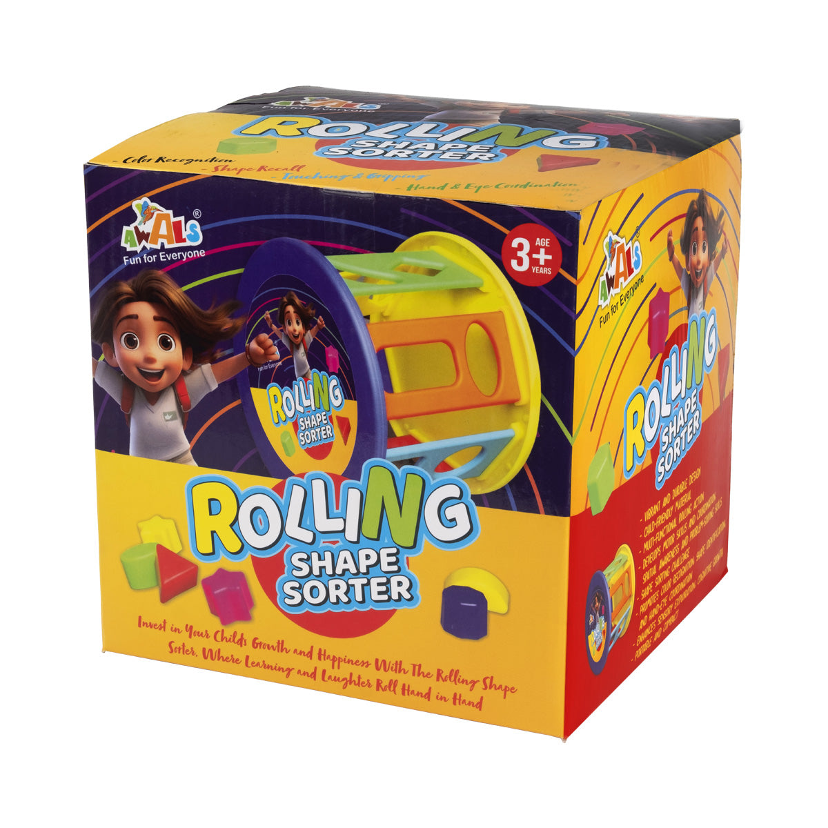 Toy: Rolling Shape Sorter