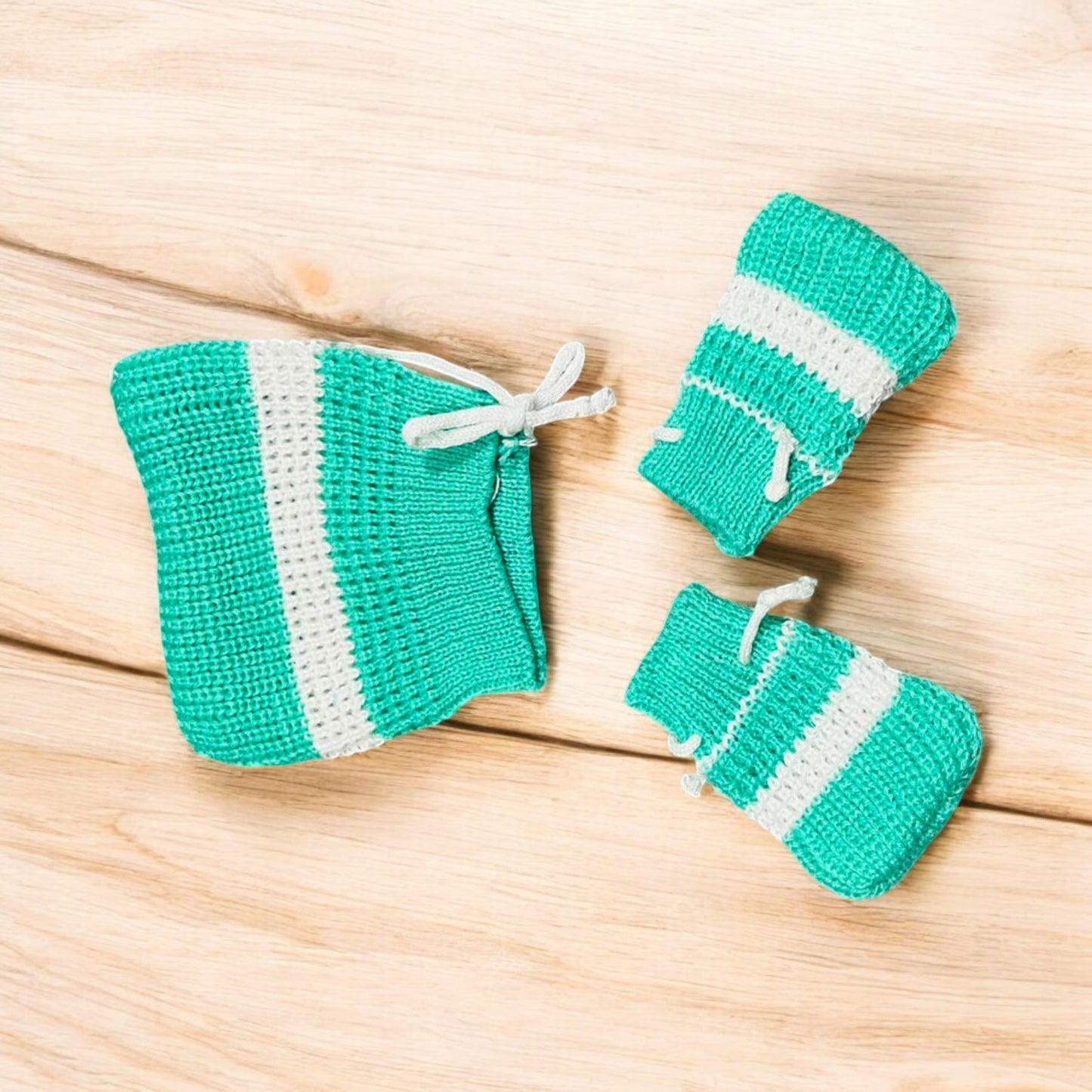 Woolen Sweaters Hand Knitted For Baby (Set Of 3)