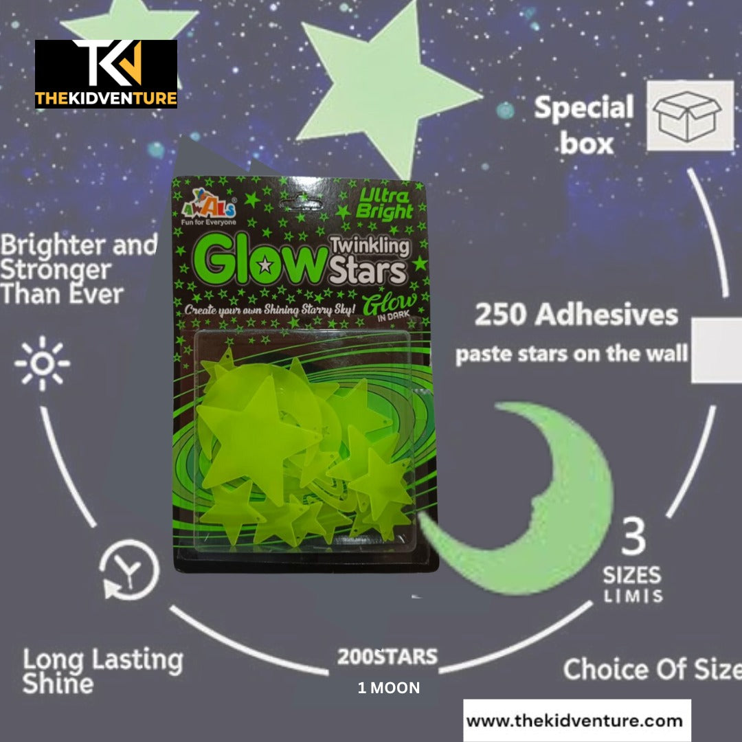Twinkling Stars - Glow In The Dark