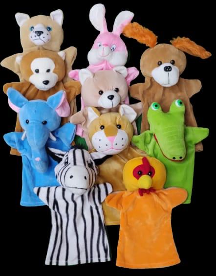 Cute Animal Hand Puppets for Kids – Interactive Play Toys