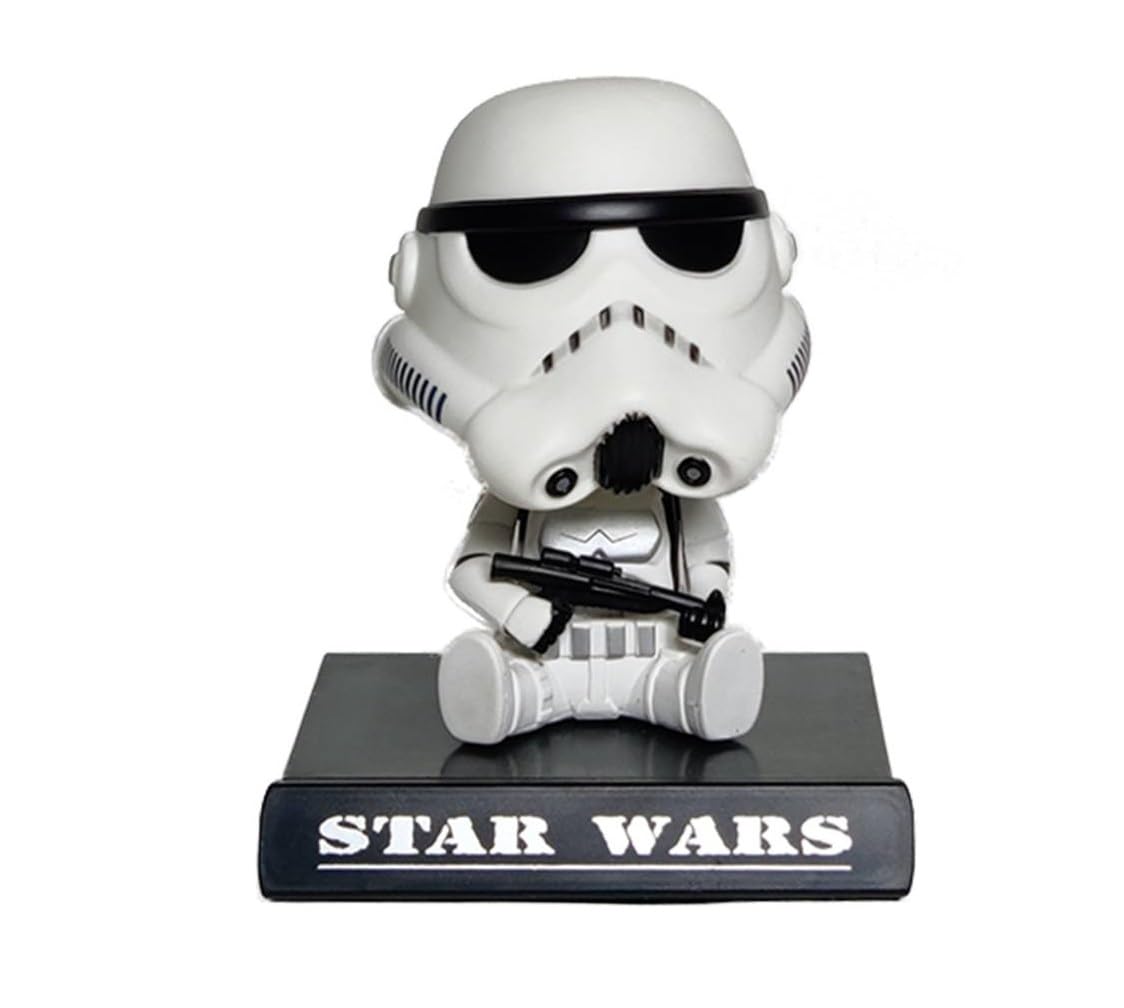 Cute Star Wars Stormtrooper Mini Action Figure Toy | Collectible Sci-Fi Character for Kids & Fans