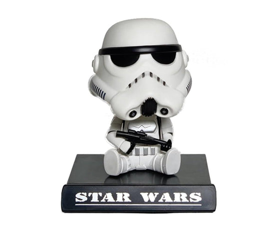 Cute Star Wars Stormtrooper Mini Action Figure Toy | Collectible Sci-Fi Character for Kids & Fans