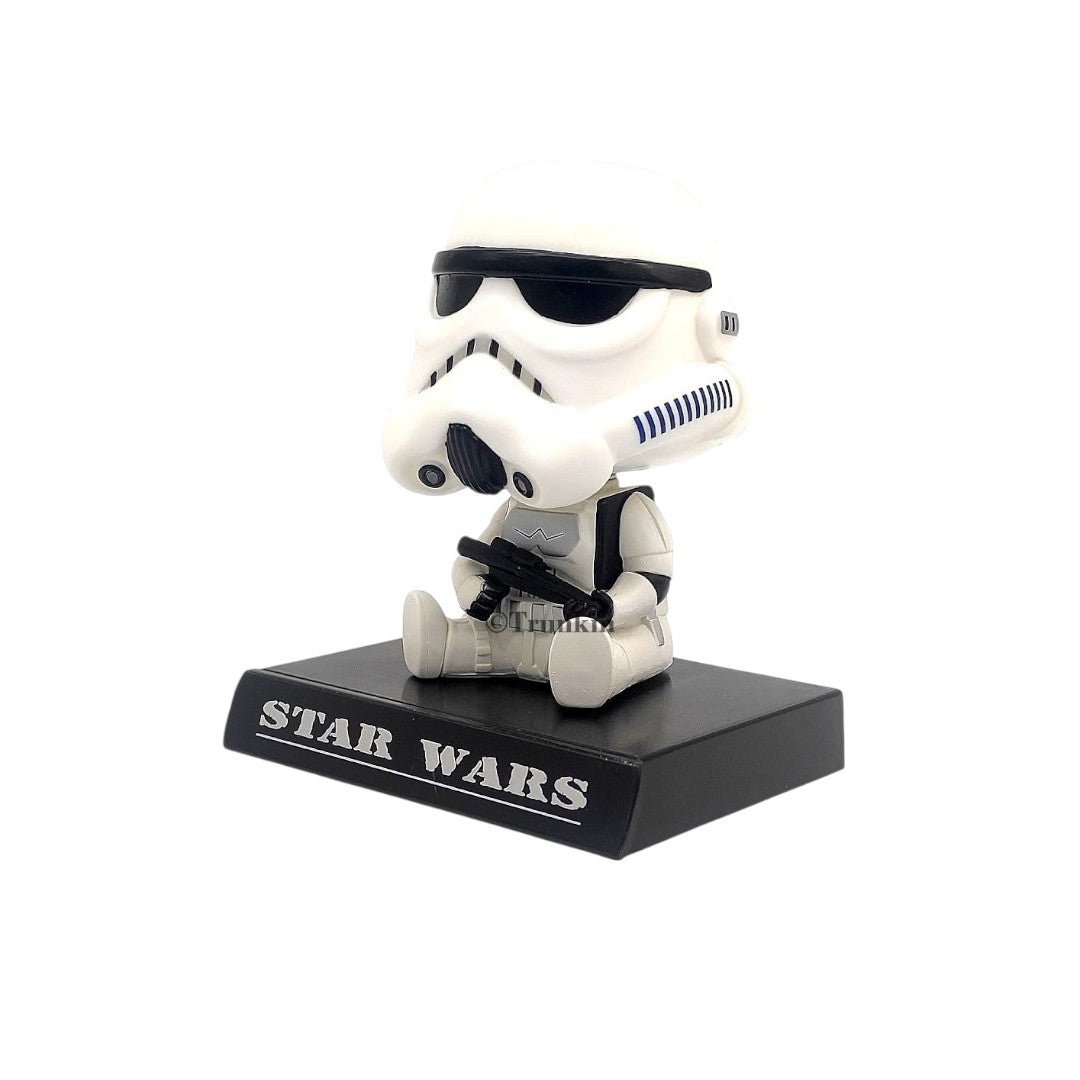 Cute Star Wars Stormtrooper Mini Action Figure Toy | Collectible Sci-Fi Character for Kids & Fans
