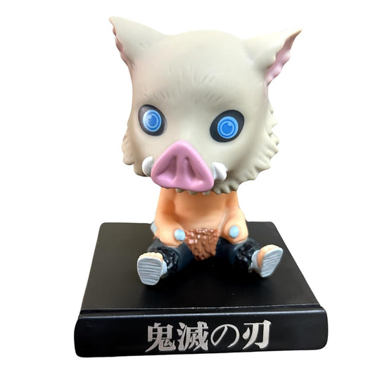 Cute Demon Slayer Inosuke Mini Action Figure Toy | Collectible Anime Character for Kids & Fans