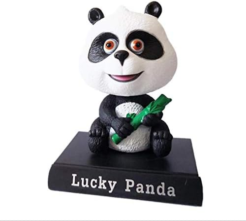 Lucky Panda Mini Action Figure | Cute Panda Collectible Toy for Home, Office, and Car Dashboard