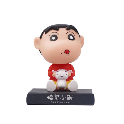 Crayon Shinchan Figurine | Cute Cartoon Mini Toy for Kids & Anime Lovers