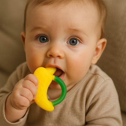 Banana Shape Silicone Teether