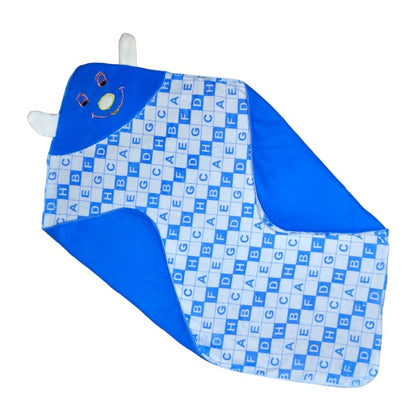 Soft Cotton Swaddle Wrap for Newborn & Infant | Premium Blanket ABCD Print 0 Months & Above | New Parent Essentials