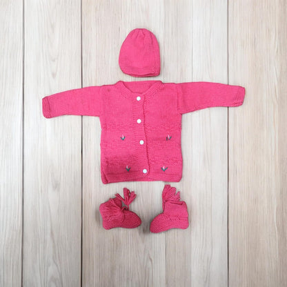 Woolen Sweaters Unisex Rich Look The Best For Baby (Set Of 3)