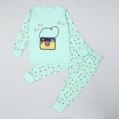 Baby Cotton Blend Outfits Soft & Comfortable Pajamas Set for Kids
