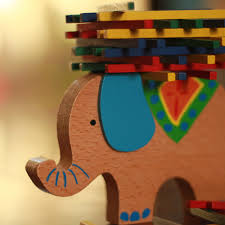 Combo: Rainbow Stacker & Elephant Balancing Beam