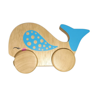 Wooden Toy Combo (Dog, Fish, Educational Clock)