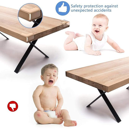 Table Corner Guards Round Shape And L Shape Pack of 36