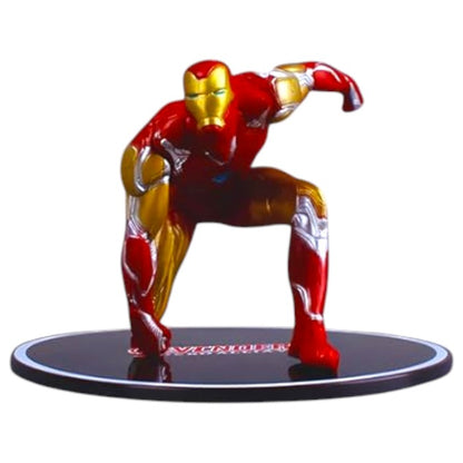 Iron Man Action Figure | Superhero Collectible Toy for Kids & Fans | Car Dashboard & Home Decor Gift