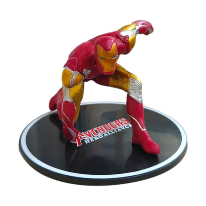 Iron Man Action Figure | Superhero Collectible Toy for Kids & Fans | Car Dashboard & Home Decor Gift