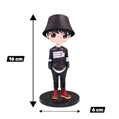 Jung Kook Mini Action Figure Toy | Collectible Figurine for Fans, Kids & Gift Lovers | Limited Edition Jung Kook Collectible Figure