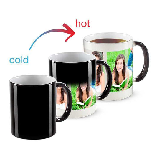 Personalized Magic Mug | Temperature Color Changing Coffee Mug Gift