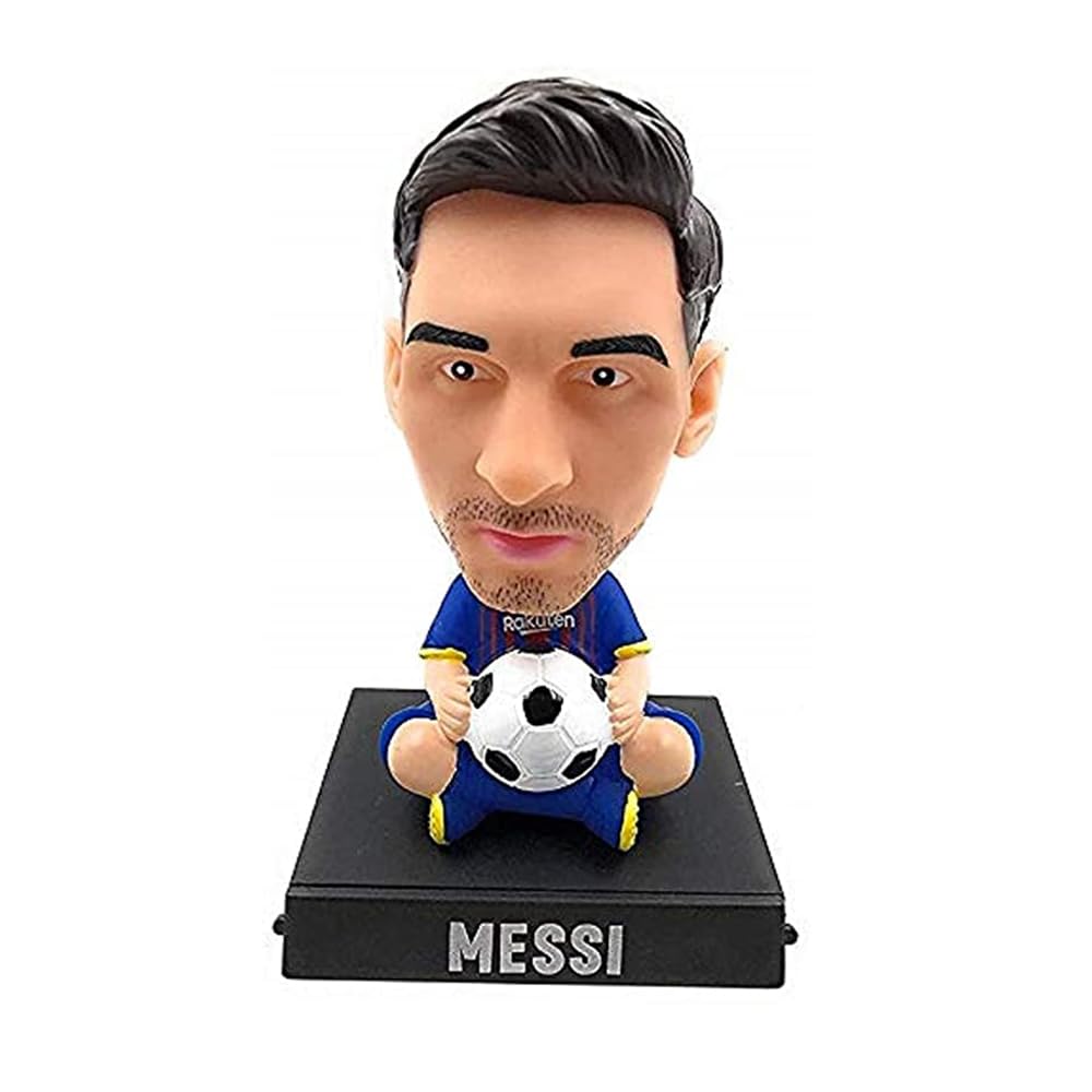 Messi Bobblehead | Football Dashboard Toy for Car, Home & Office | Best Gift for Kids, Men & Football Fans
