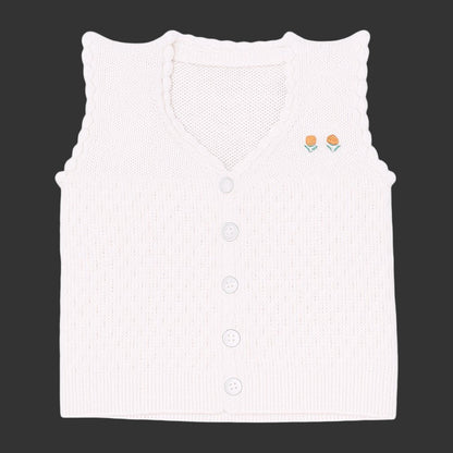 Newborn Baby Half Woolen Sweater | Vest – Soft Knitted Winter Wear