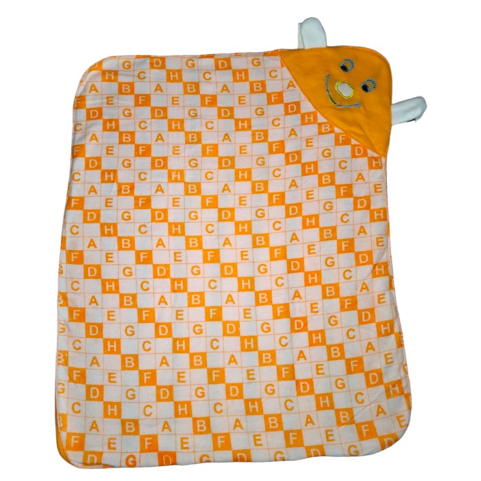 Soft Cotton Swaddle Wrap for Newborn & Infant | Premium Blanket ABCD Print 0 Months & Above | New Parent Essentials