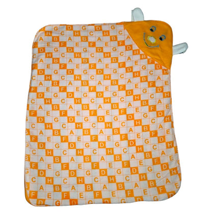 Soft Cotton Swaddle Wrap for Newborn & Infant | Premium Blanket ABCD Print 0 Months & Above | New Parent Essentials