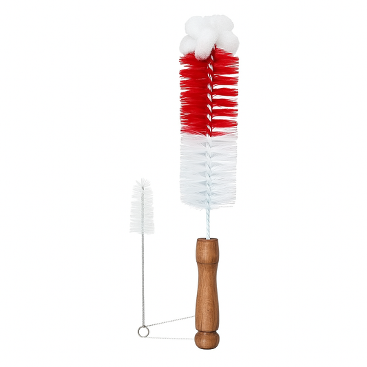 Bottle Cleaning Brush Set – 2 Brushes (Long & Small)