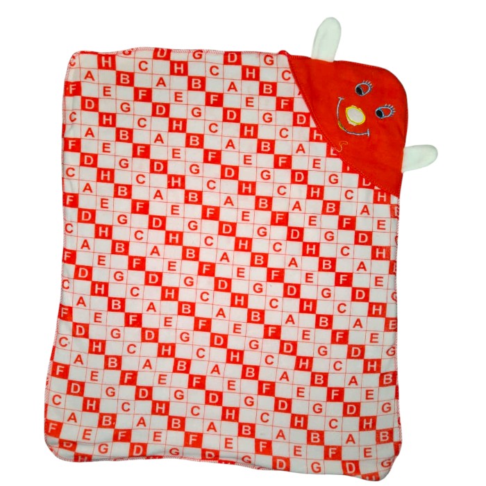 Soft Cotton Swaddle Wrap for Newborn & Infant | Premium Blanket ABCD Print 0 Months & Above | New Parent Essentials