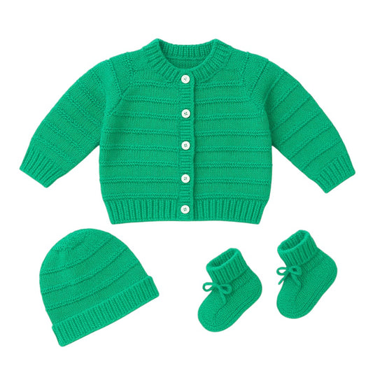 Woolen Hand Knitted Sweaters For Newborns (Set Of 3) - Offer Price