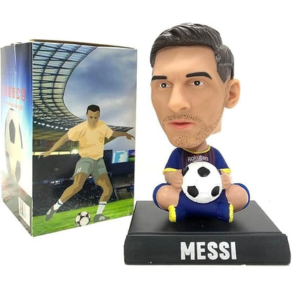 Messi Bobblehead | Football Dashboard Toy for Car, Home & Office | Best Gift for Kids, Men & Football Fans