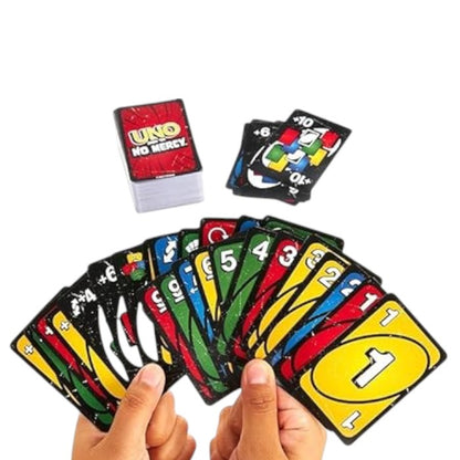 UNO No Mercy Card Game | Brutal Extreme Edition with +10, +20 & Savage Action Cards | Fun Party Game for Kids & Adults (2–6 Players)