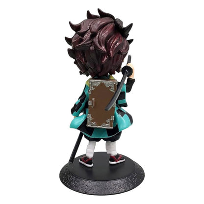 Tanjiro Action Figure | Demon Slayer Anime Collectible Toy | Stylish Desk & Car Dashboard Decor Gift for Kids & Fans
